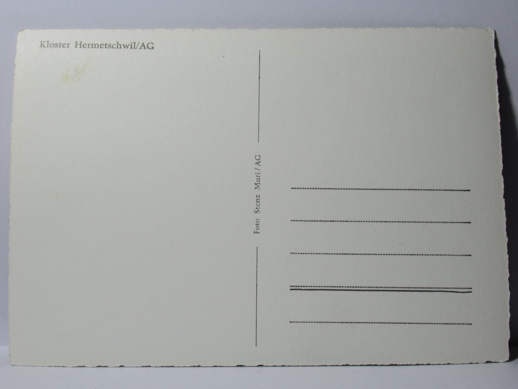 Ansichtskarten: Kloster Hermetschwil - AG – Neu (gemäss Beschreibung) aus Grenchen von Bluemchen1900 2