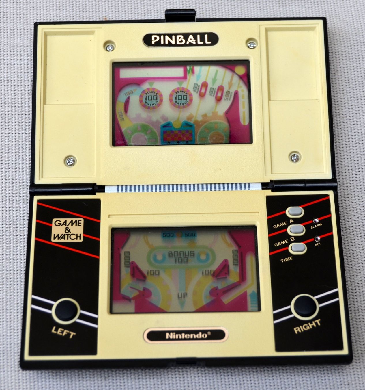 game&watch Console: Nintendo Game & Watch Pinball Multi Screen. – Usato da Collonges venduto da arashee