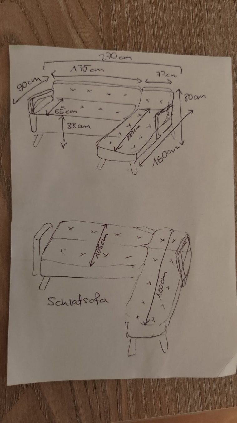 Sofas: Schlafsofa / Ecksofa – Gebraucht aus Sursee von mar_wvf9 3