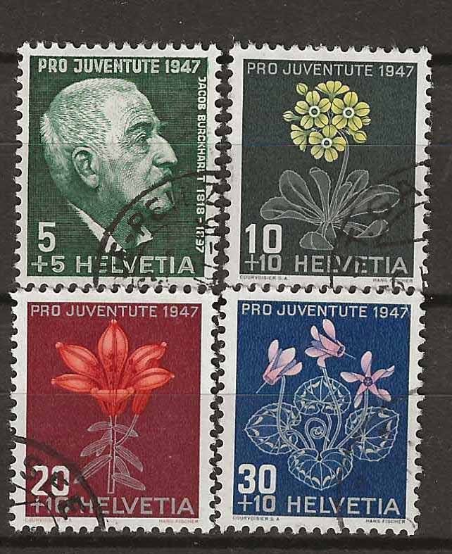 Tutti i francobolli: PJ047 - Pro Juventute 1947 obl. – Usato da Trélex venduto da Phil_Albert