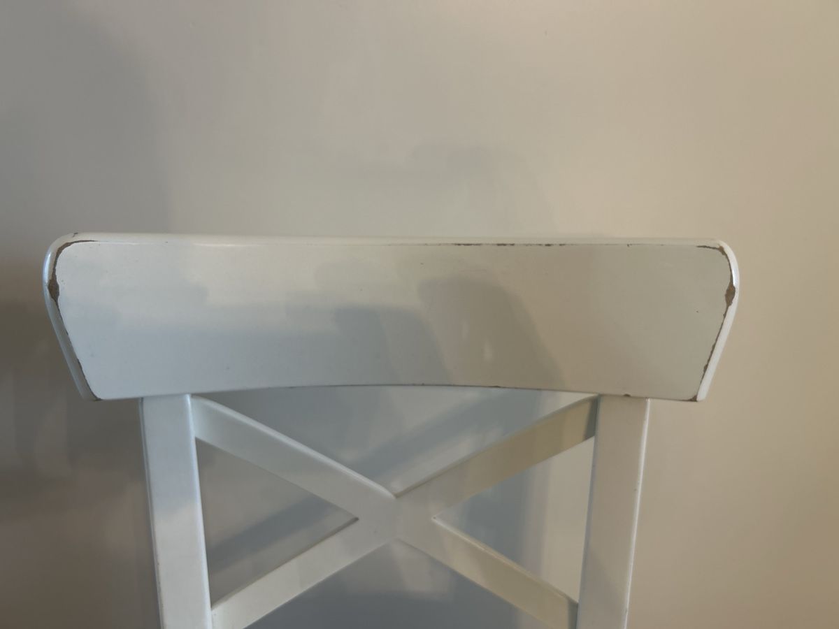 Ikea Seggioloni: Ikea Kinderhochstuhl Ingolf, weiss – Usato da Grüt (Gossau ZH) venduto da Searose 1