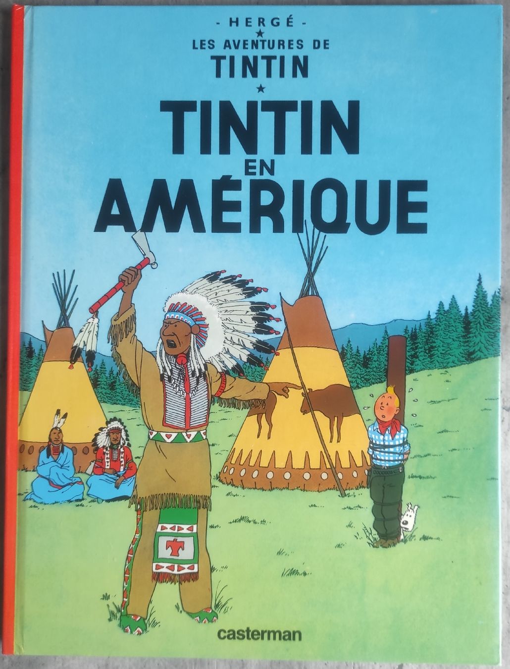Comics: TINTIN En Amérique – Gebraucht aus Biel/Bienne von pijama