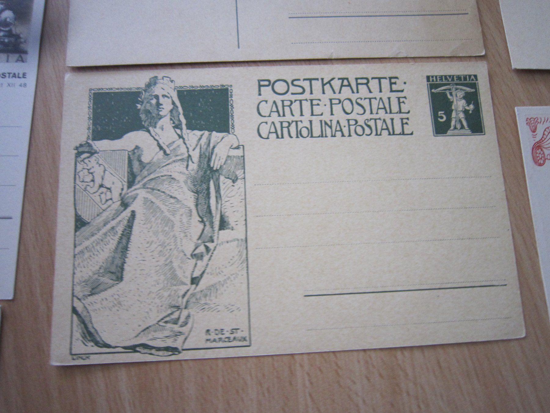 Tutti i francobolli: Lot O8 antike Postkarten – Usato da Giubiasco venduto da sal_9j6w 2