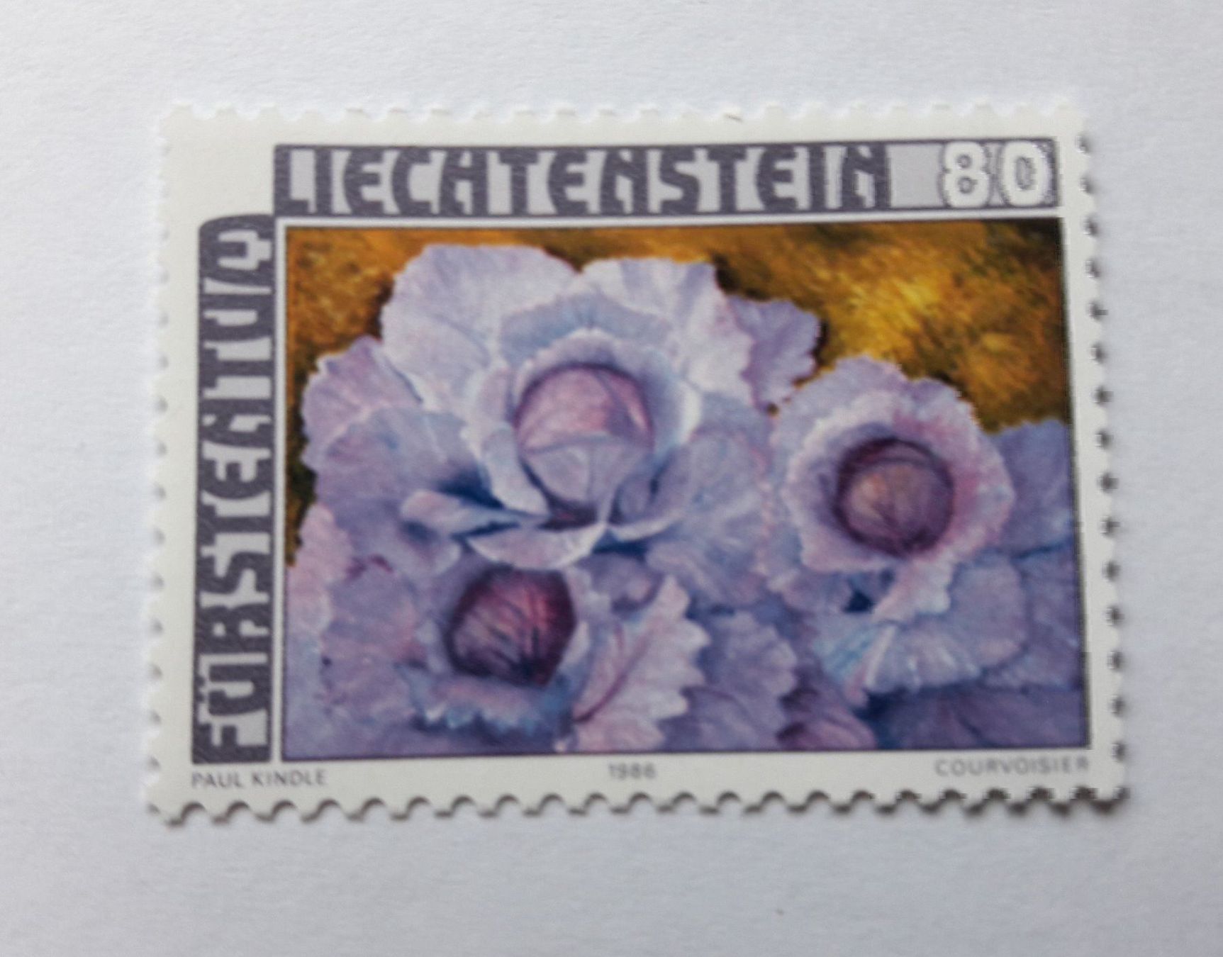 Alle Briefmarken: 1986 Ackerfrüchte  ** – Neu (gemäss Beschreibung) aus Alten von Regenwasser 2
