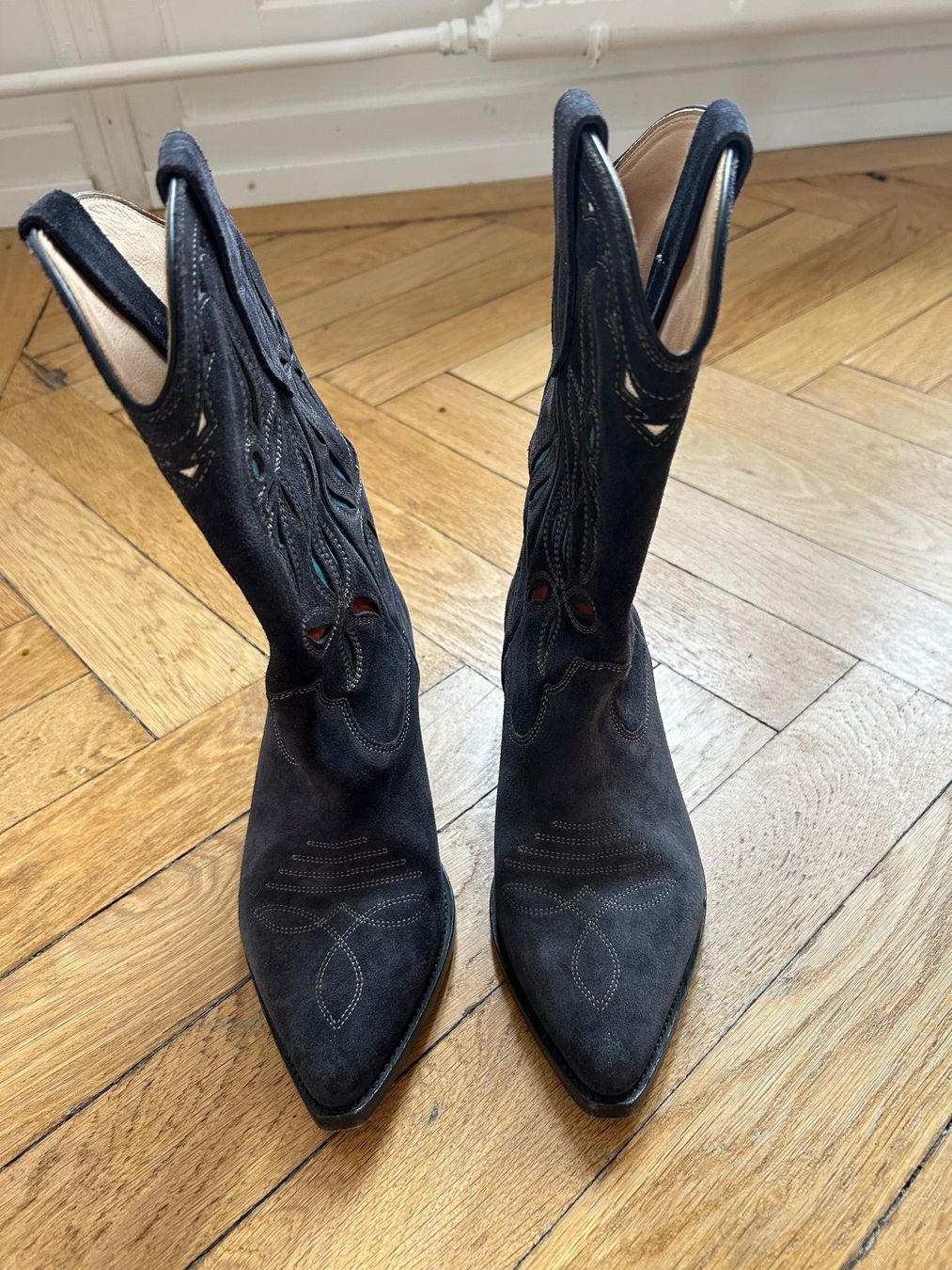 Isabel Marant Damenschuhe: Western suede cowboy boots - Isabel Marrant – Neu (gemäss Beschreibung) aus Zürich von EllaPota 2