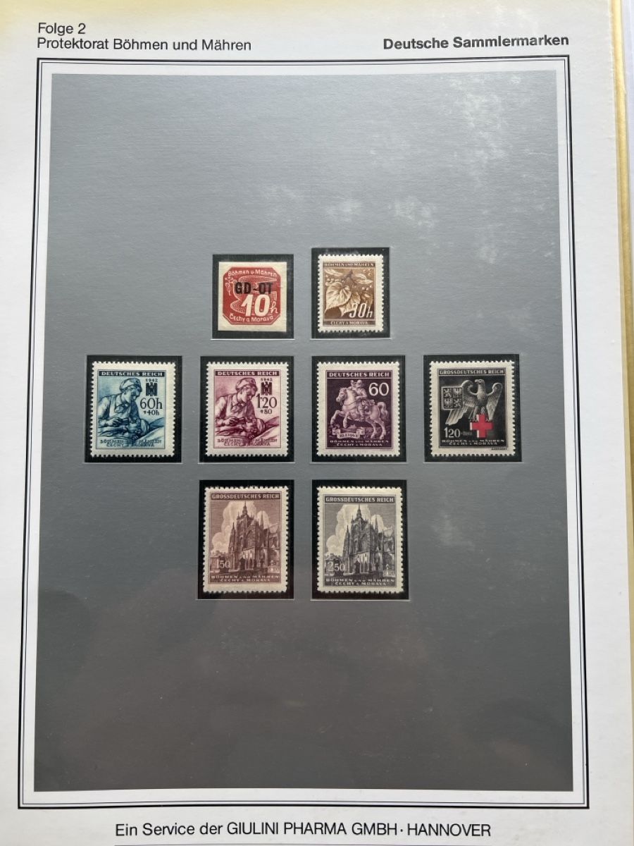 Tutti i francobolli: Briefmarken Postfrisch in Sammleralbum – Nuovo (secondo la descrizione) da Glattbrugg venduto da Artos67 2