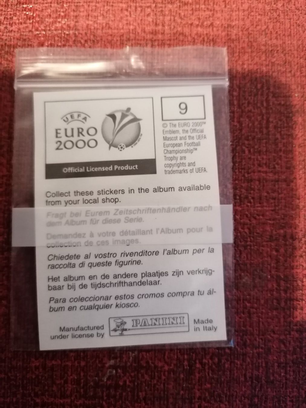 Panini Carte collezionabili: Panini WM 2000 Lothar Matthäus Nr. 9 – Usato da Balsthal venduto da roh_dt72 1