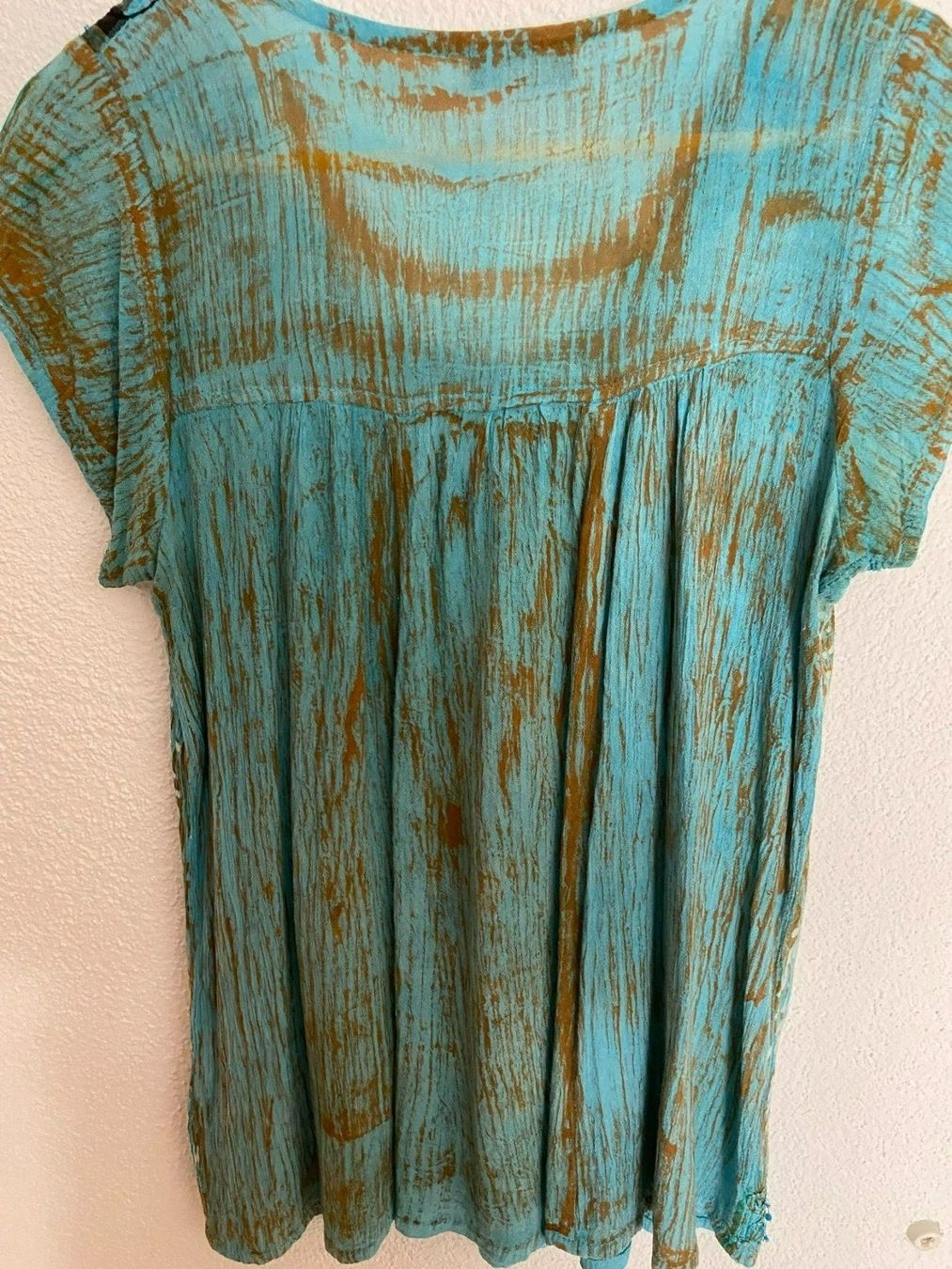 Blusen: Orientalische Kurzarm Bluse,Damen – Gebraucht aus Meienried von  4