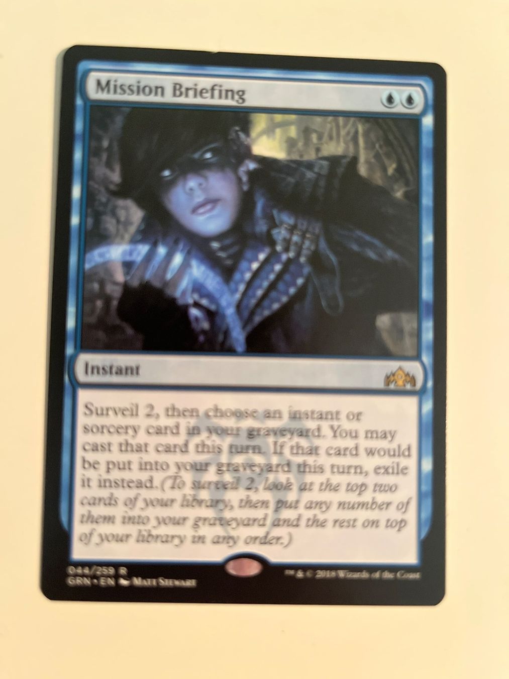 Magic The Gathering Carte collezionabili: 1 x Mission Briefing - Magic: The Gathering - MtG – Usato da Kriens venduto da Shadi1980