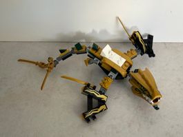 Lego Ninjago - set 70666 the golden dragon (incomplet)