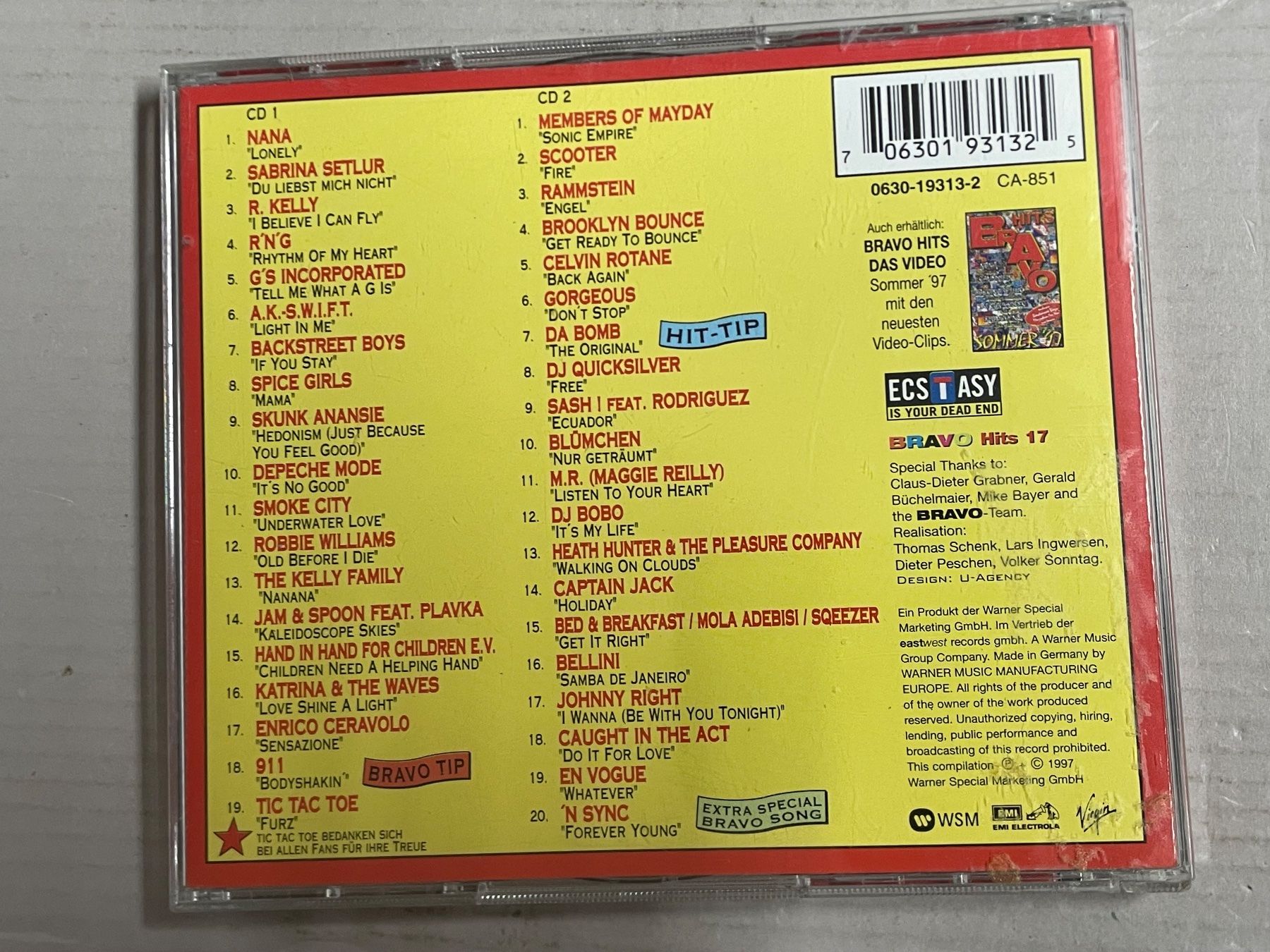 CD: Bravo Hits 17 – Usato da Muri b. Bern venduto da AdidasCollector 1