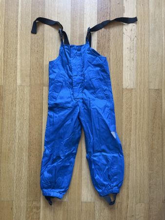 Texstar Kinder Regenhose / Matschhose blau Gr. 104