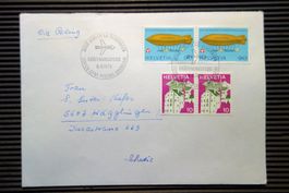 1975 SWISSAIR Eröffnungsflug Peking