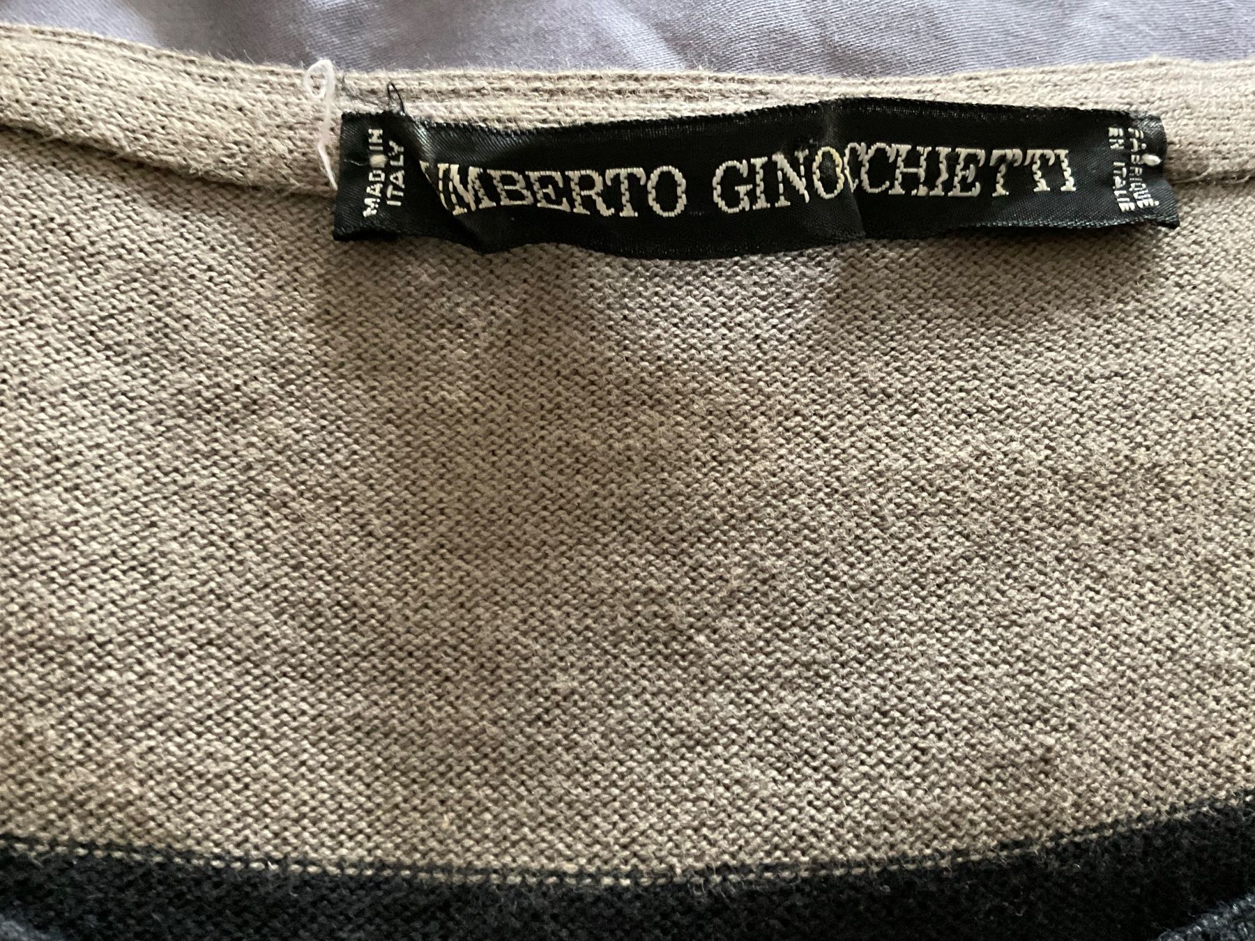 Pulls & Sweat-shirts: Umberto GINOCCHETTI Pullover Gr 42 Baumwolle neuwertig – D'occasion à Urdorf par alda02 3