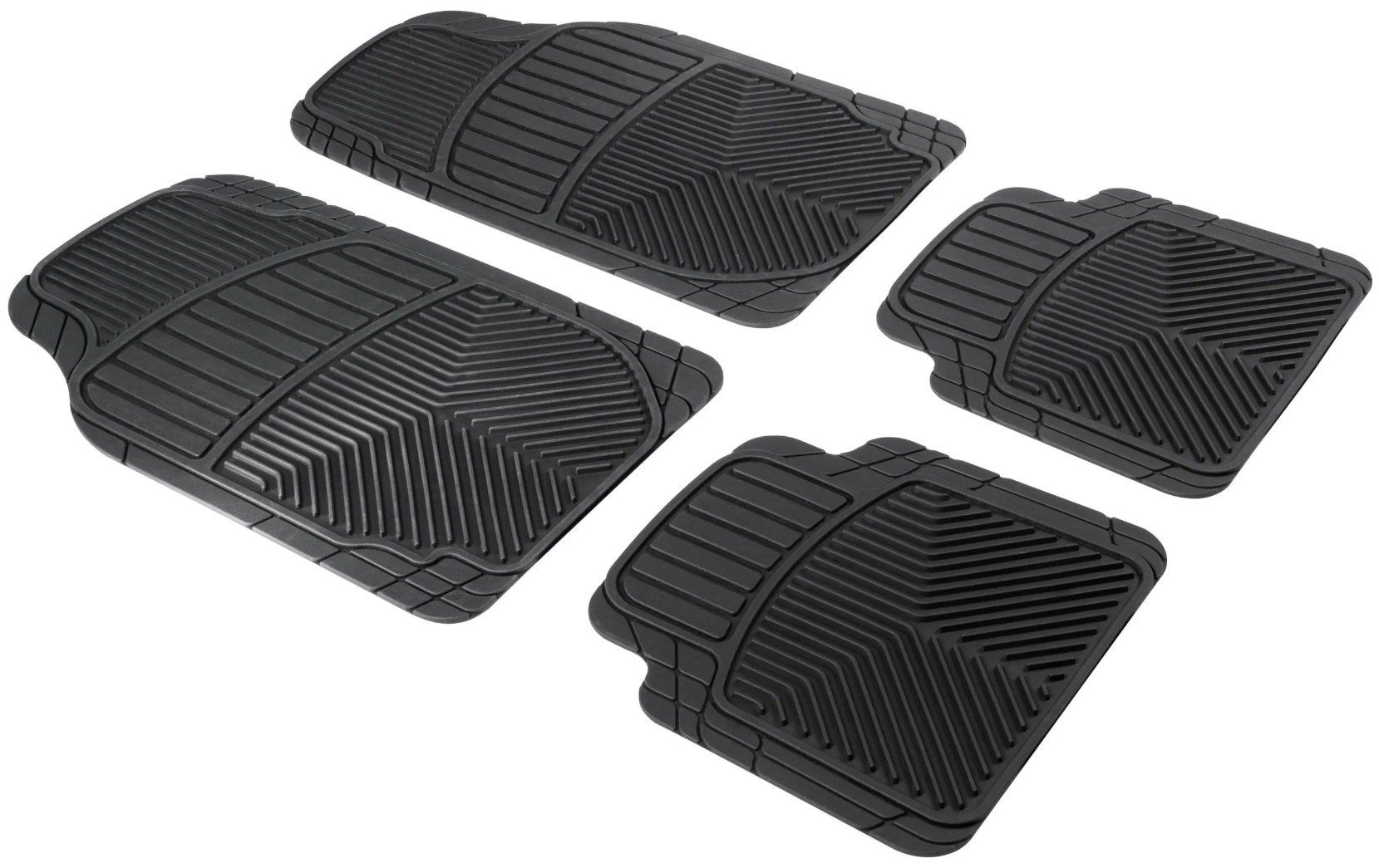 Teppiche / Matten: Gummi Fussmatten Auto, 4 Stk. Universal ab Fr. 1.- – Neu und originalverpackt aus Koppigen von Bracher_Mail-House 1