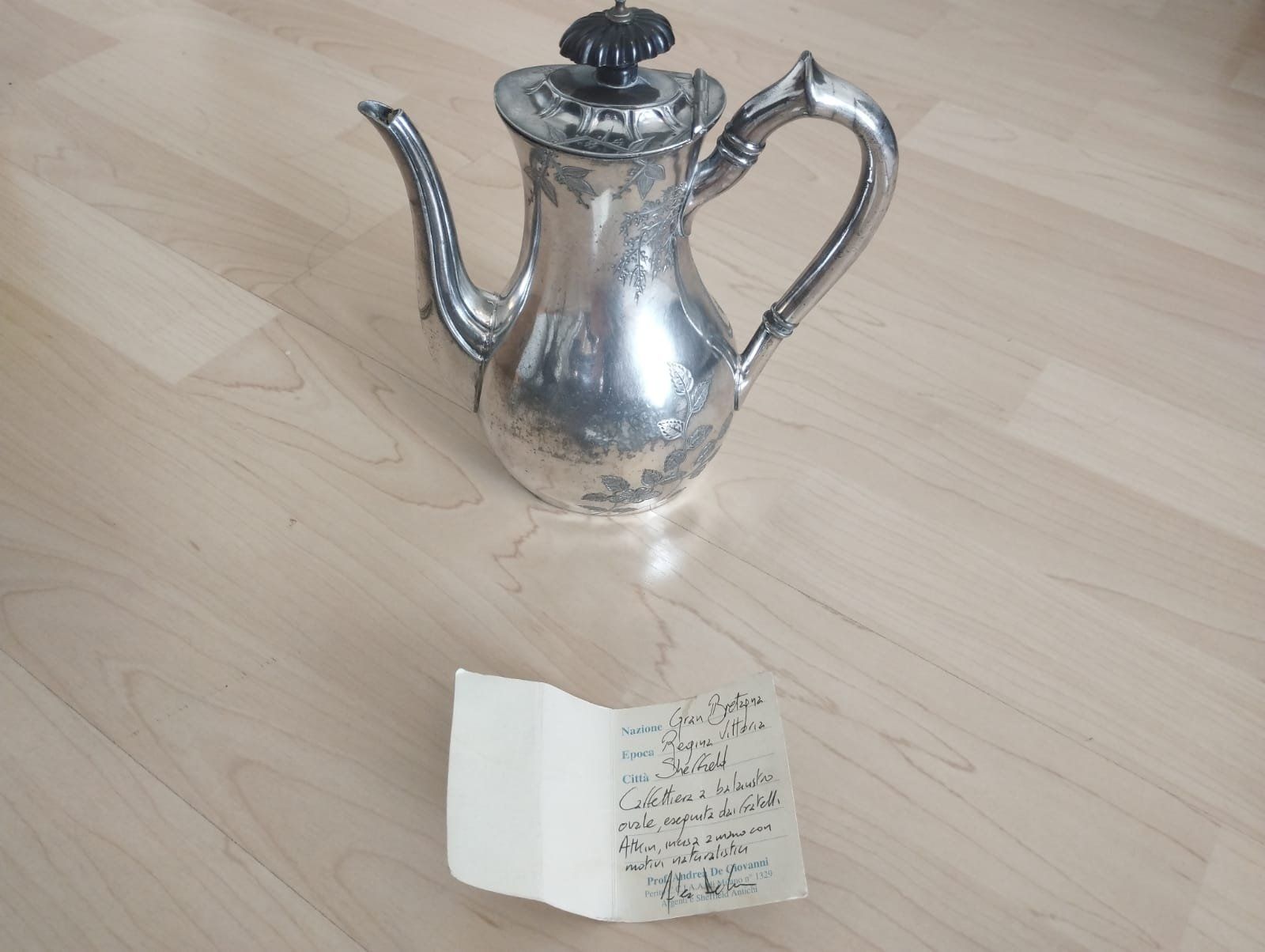 Teiere: Antikes viktorianisches versilb. Kaffeekännchen AUFLÖSUNG!! – Usato da Langnau am Albis venduto da ann_68yj 2