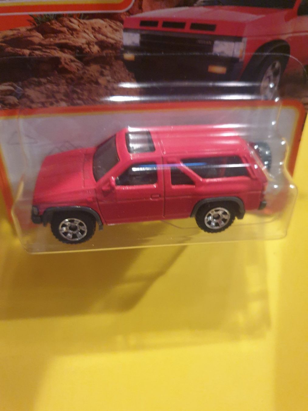 Matchbox Modellini d'auto: Matchbox 1985 NISSAN PATHFINDER – Nuovo e nell'imballaggio originale da Oftringen venduto da Rotor 2