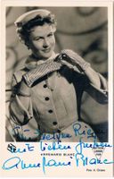 Anne-Marie Blanc 1919-2009 Original Autogrammfoto 9x14cm
