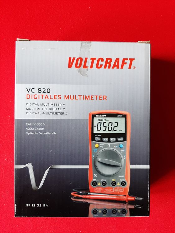 Digitales Multimeter VC 820 (Neu und originalverpackt) in Basel für CHF ...