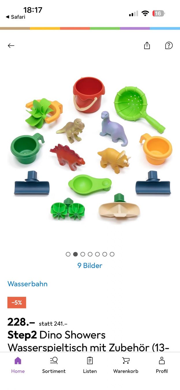 Giocattoli: Wassertisch Spieltisch Step 2 – Usato da Bassersdorf venduto da Iool 2