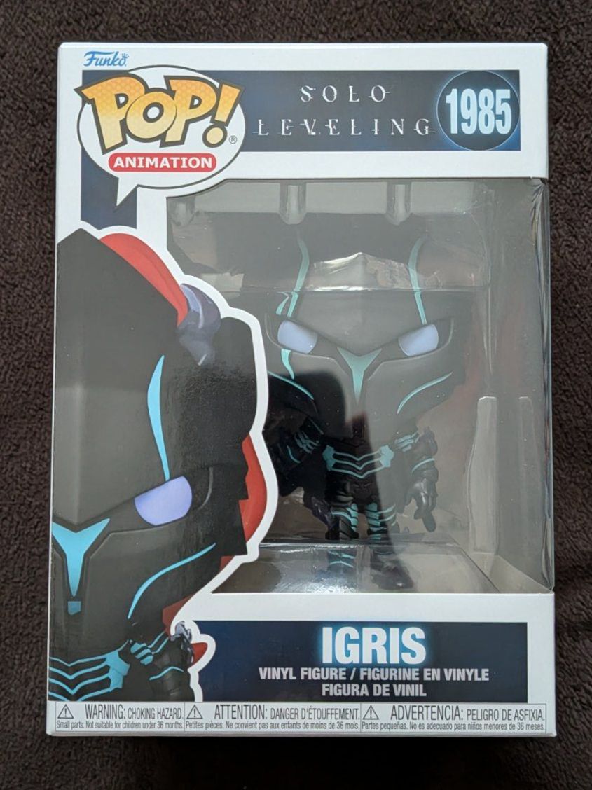 Funko Figuren: Funko Pop! Solo Leveling - Igris #1985 – Neu und originalverpackt aus Obfelden von RCO85