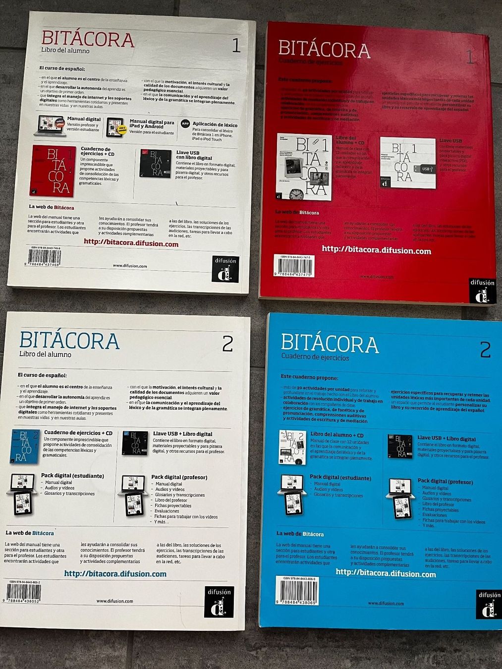 Libri: Bitacora A1 et A2 - Curso de espanol, 2011 – Usato da Lausanne venduto da Kinga_Shopaholic 3