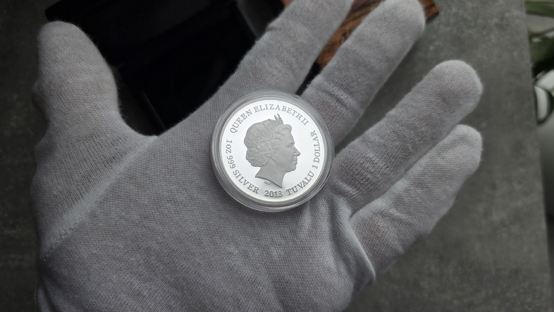 Alle Münzen: Tasmanian Devil 1 oz Silver Proof 2013 Color Endangered – Neu (gemäss Beschreibung) aus Petit-Lancy von SilverCoinCoin 1