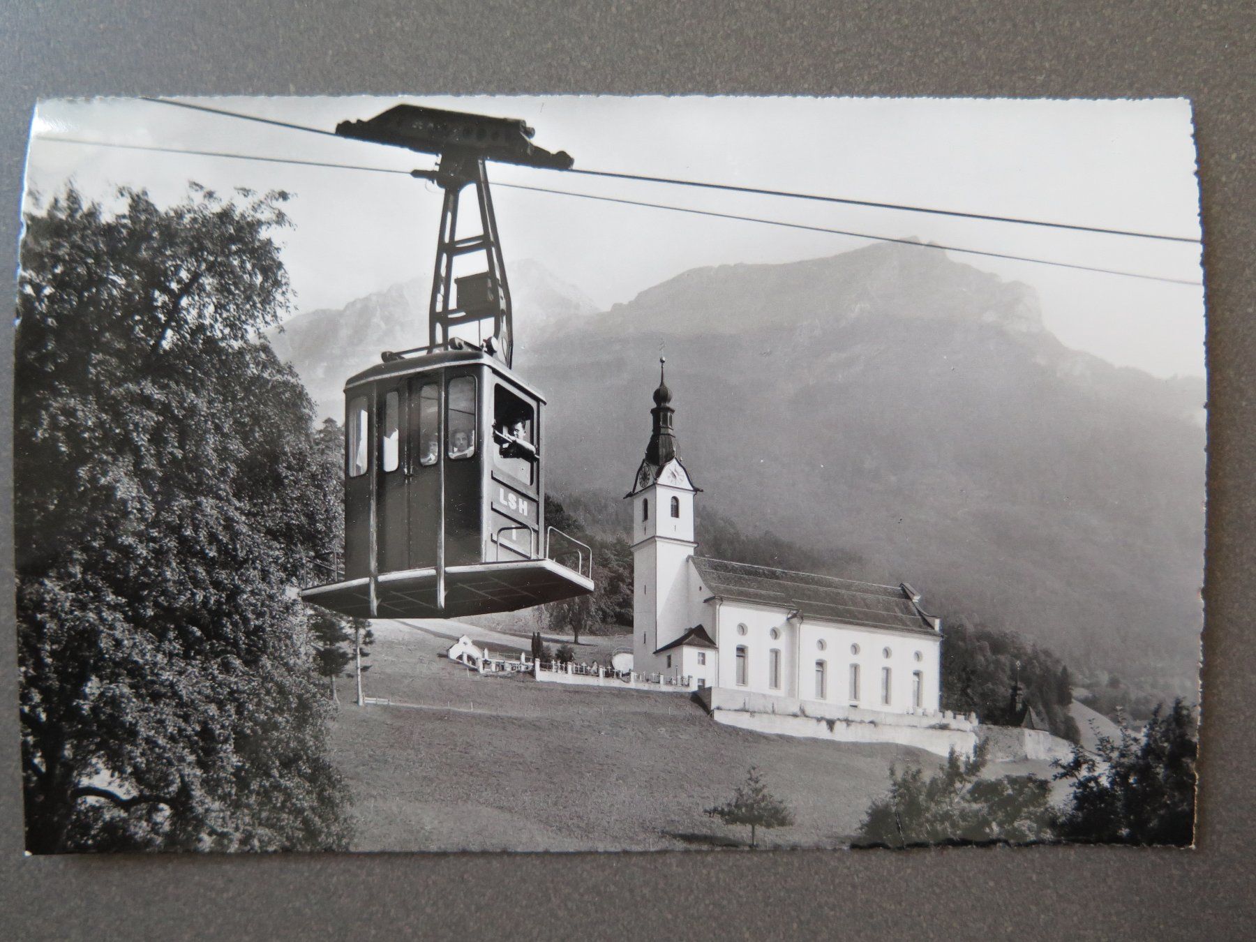 Cartoline postali: SCHATTDORF - LUFTSEILBAHN SCHATTDORF - HALDIBERGE – Usato da Wittenbach venduto da lipasal