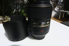 Nikon 105mm F/2.8G VR (Kompatibel mit Z-Kameras mit FTZ)