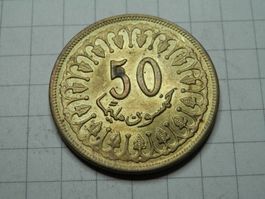 Tunesien 50 Millim, 1380 (1960)