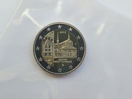 Gedenkenmünze 2€ 2013 F PP
