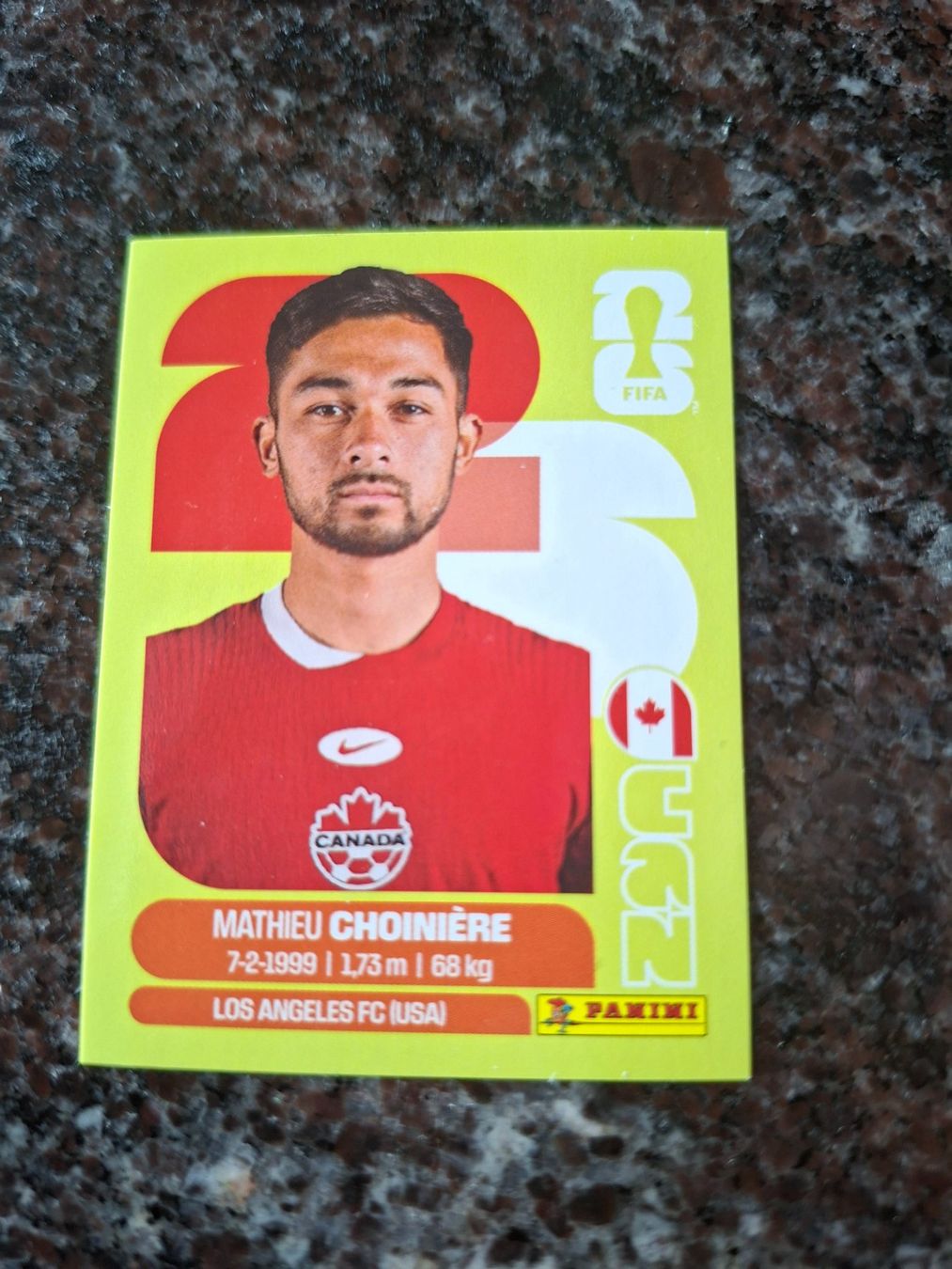 Panini Carte collezionabili: Mathieu Choinière FIFA WM 2026 CAN 15 – Nuovo (secondo la descrizione) da Erlinsbach venduto da pfunky