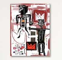 Neo Expressionismus Bild Pop Art Brut Kunst Modern Akwaaba