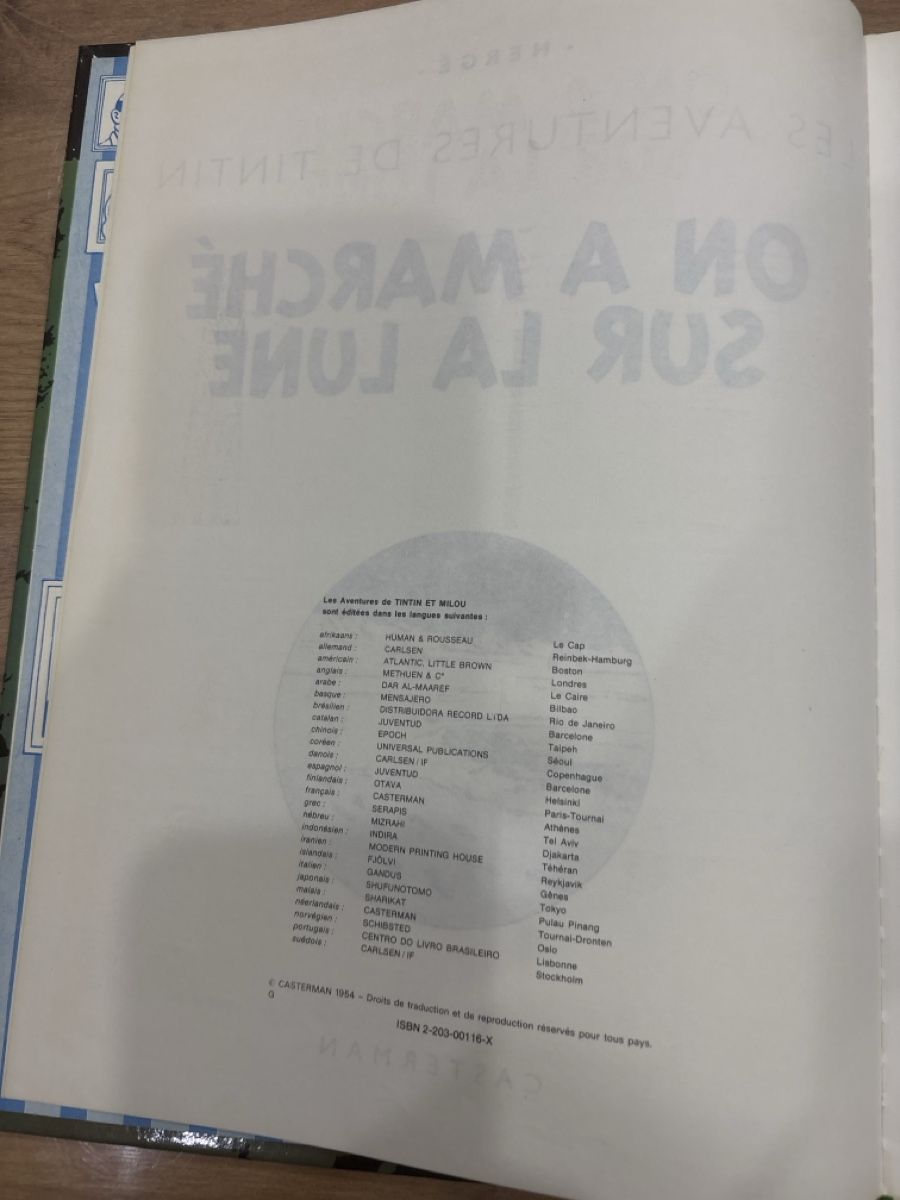 Fumetti: Tintin on a marché sur la lune – Usato da Porrentruy venduto da Servo26 2
