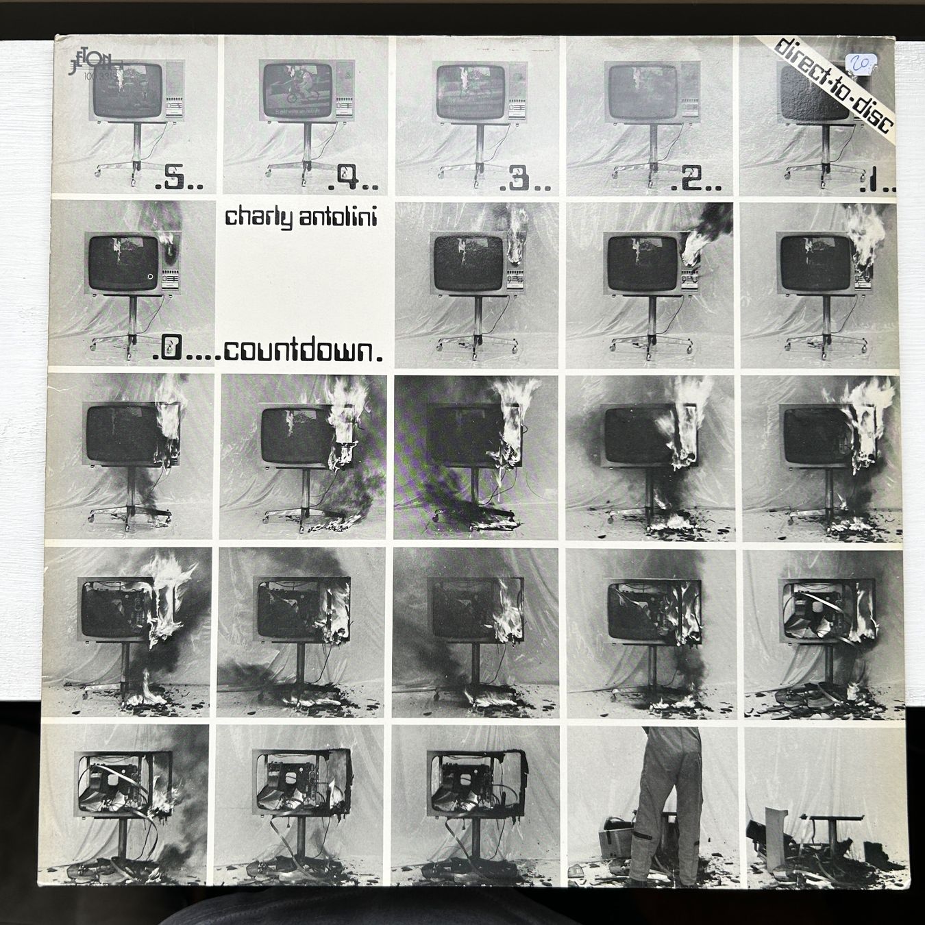 Schallplatten: Charly Antolini  Countdown  Direct to Disc LP – Gebraucht aus Lausanne von Pask1