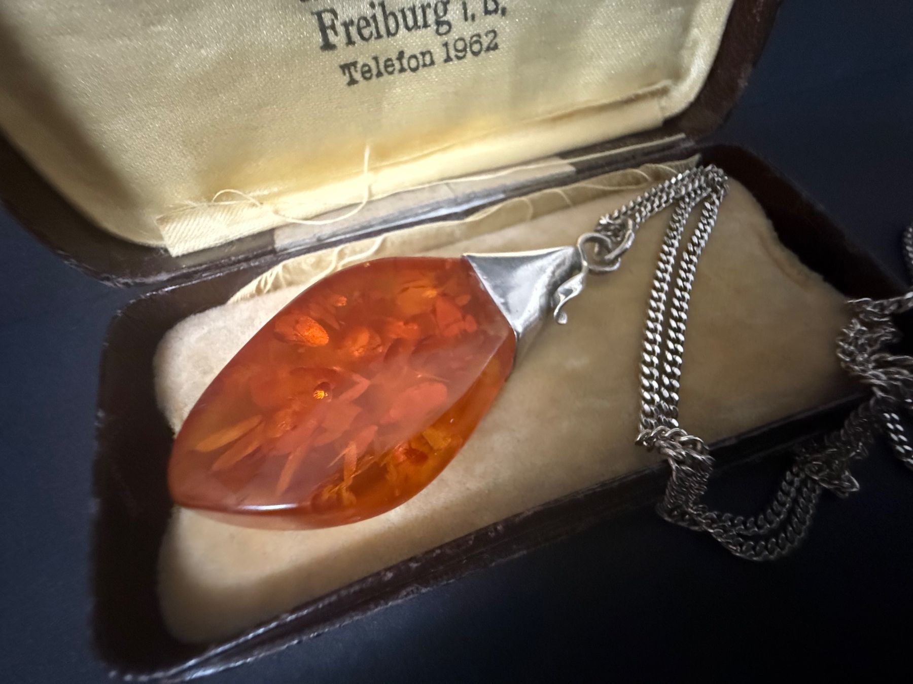Catenine: Vintage Silber Kette mit Anhänger 925 – Usato da Spiegel b. Bern venduto da Rogger72 3