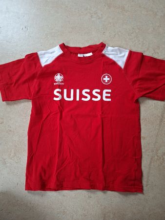 Schweiz T-Shirt EURO 2020, Grösse 140 - Top Zustand!