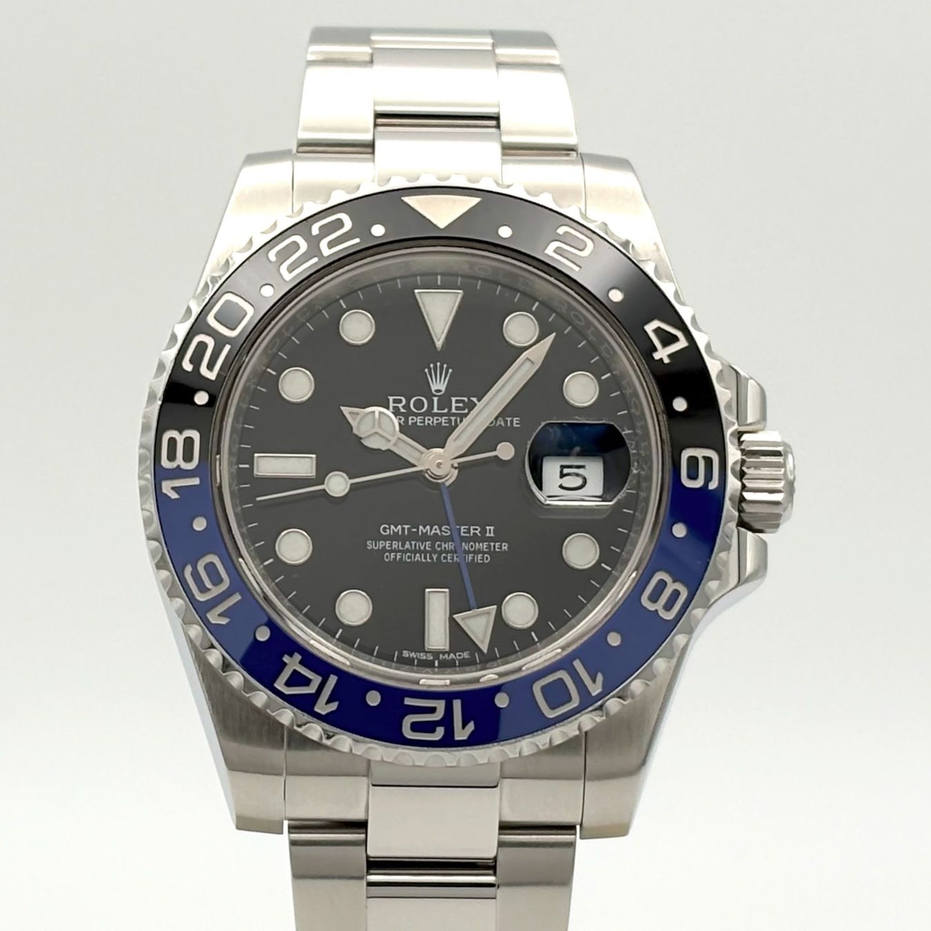Rolex Orologi: Rolex GMT-Master II Batman, Full Set, Full Links, 2014 – Usato da Tuttwil venduto da watchmaster2025