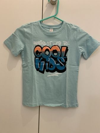 T-Shirt Cool Kids-Motiv, Gr. 110/116, sehr guter Zustand