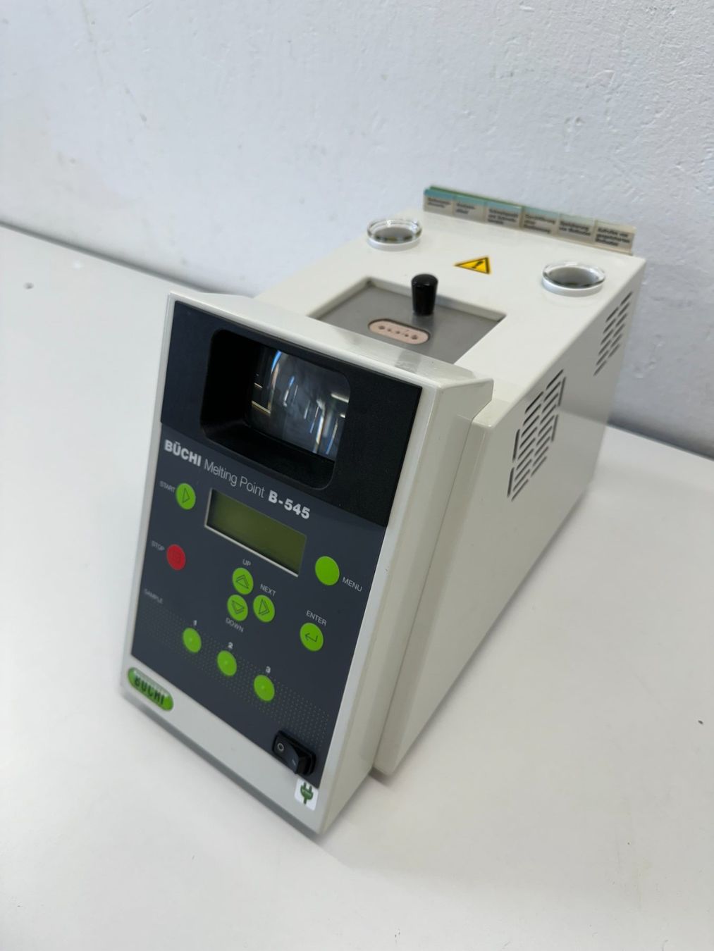 Accessori da laboratorio: Büchi Melting Point B-545 – Usato da Niederdorf venduto da LeptonAG_Labor