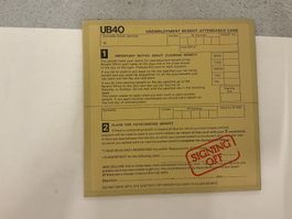 UB40 2-LP - Unemployment Benefit Attendance Card