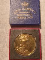 Medaille1953 Queen Elizabeth Coronation of Her Majesty
