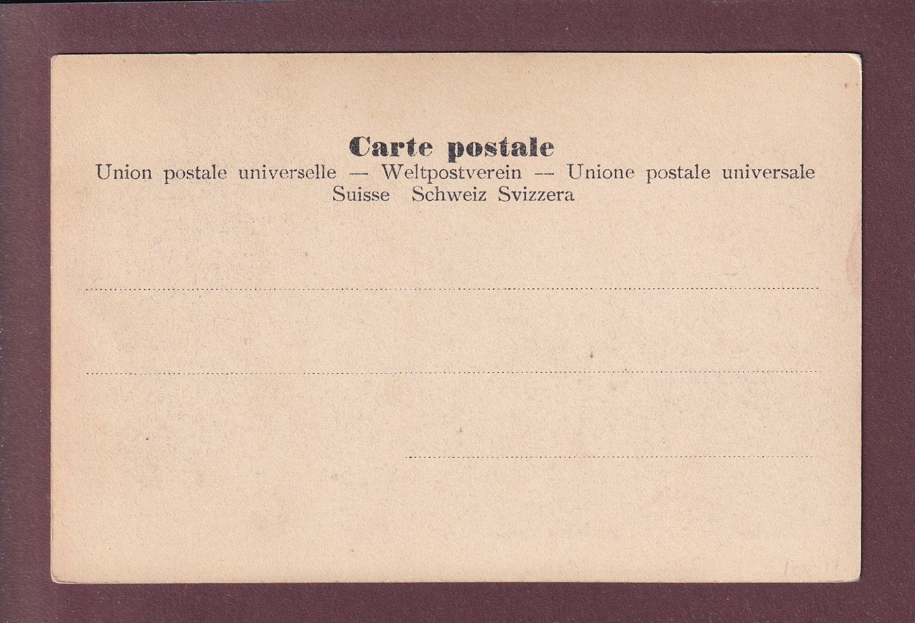 Ansichtskarten: GENEVE - Hôtel des Postes – Gebraucht aus Pully von nicecards 1