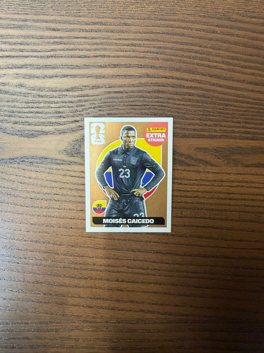 Panini Carte collezionabili: Panini Extra Sticker - Moises Caicedo - Bronze – Nuovo (secondo la descrizione) da Wolhusen venduto da AlpenVibe