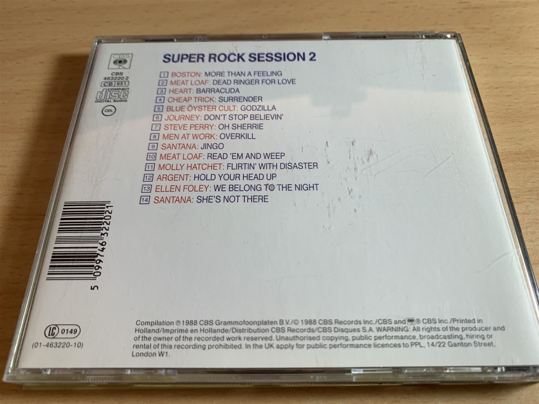 CD: Super Rock Session / 2 – Usato da Rikon im Tösstal venduto da Alpenmutz 1