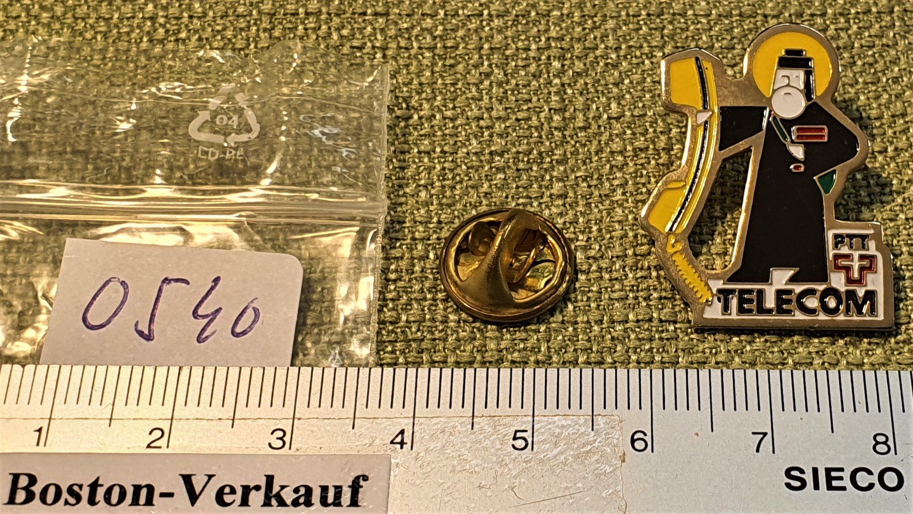 Placchette & Badge: O540 - Pin Die Post PTT Telecom Glarus? – Usato da Reinach BL venduto da Boston-Verkauf 1