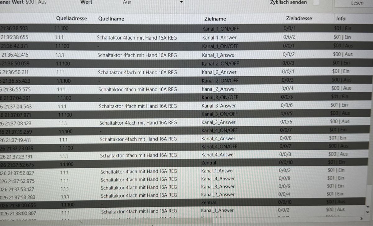 Componenti elettronici: Schaltaktor KNX 4fach - Gira – Usato da Neuheim venduto da Sandokan39 1