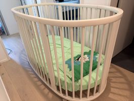 Stokke Sleepi Bed inkl. Umbausatz, 2 Matratzen. Guter Zustan
