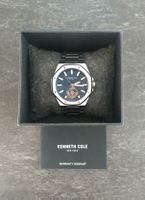 Herren Armbanduhr Kenneth Cole Benson blau Automatik