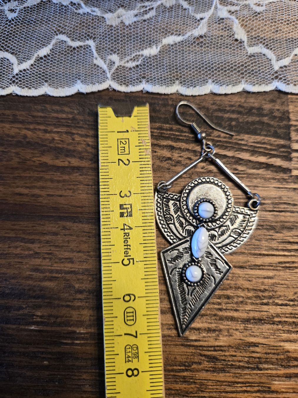 Boucles d'oreille: Coole Ohrringe Ethnic Design mit Steinbesatz  – D'occasion à Dübendorf par Timulka 1